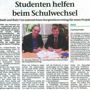 Pressebericht aus der Hertener Allgemeinen Zeitung vom 05.08.2017